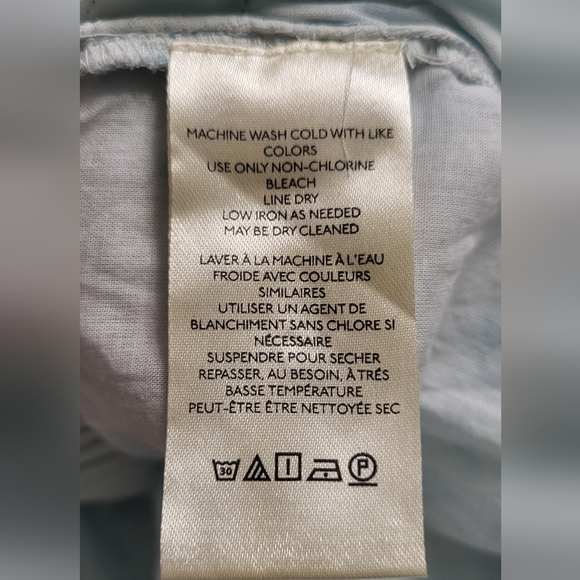 Free People Light Blue Floral Wide-Leg Palazzo Pants - Picture 15 of 16